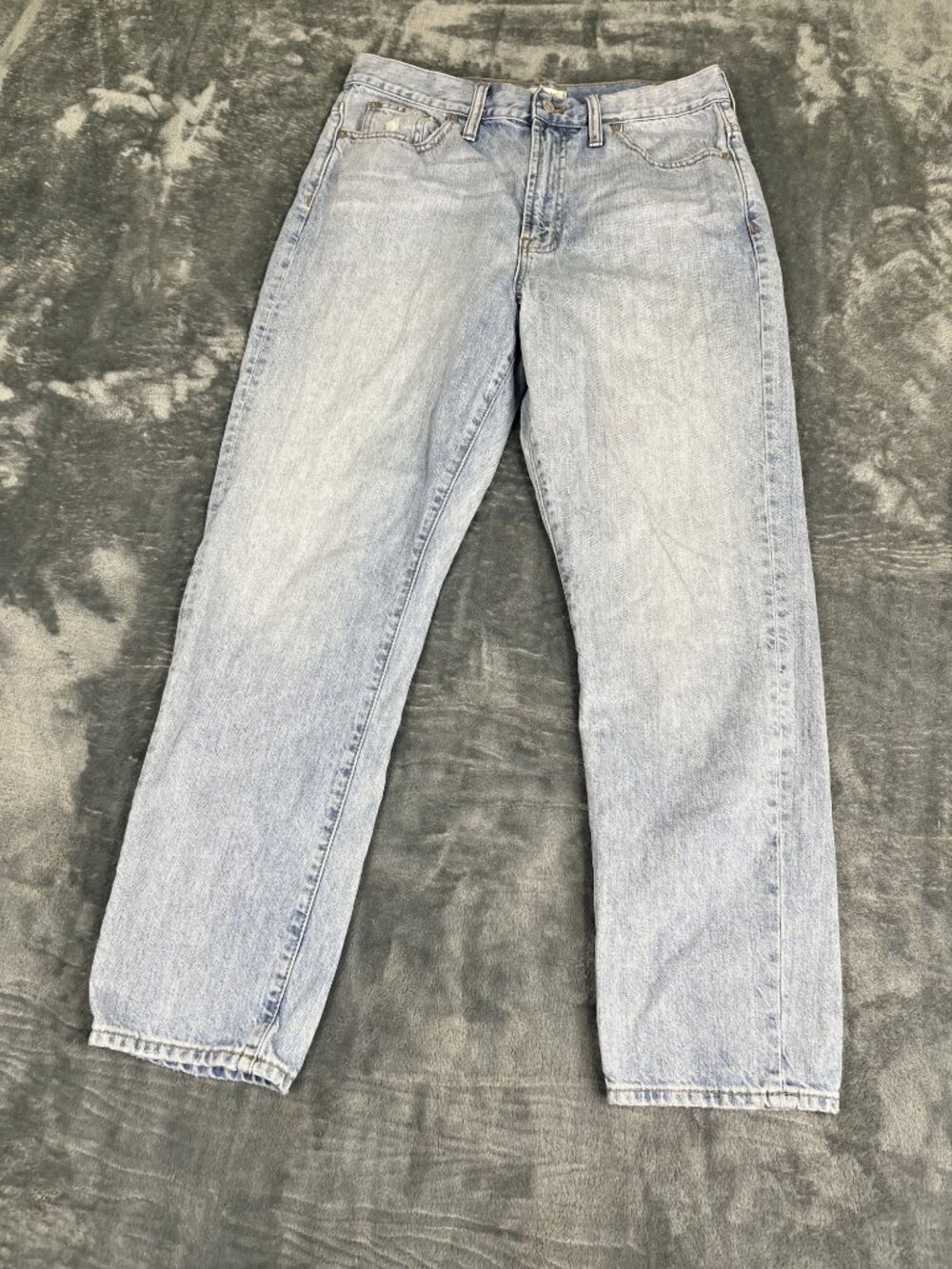 Madewell Womens The Perfect Vintage Jeans 30 Light Wash Distressed